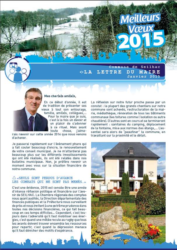 Bulletin janvier 2015