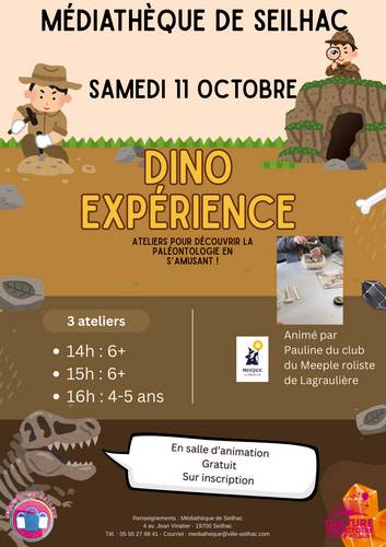 Dino expérience