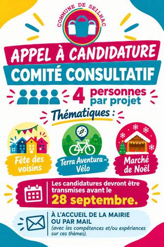Appel à candidature